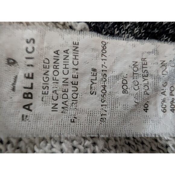 Fabletics Keeva Pullover Heather Gray Black Women's Size XL Sweatshirt Shirt Top - Picture 10 of 15